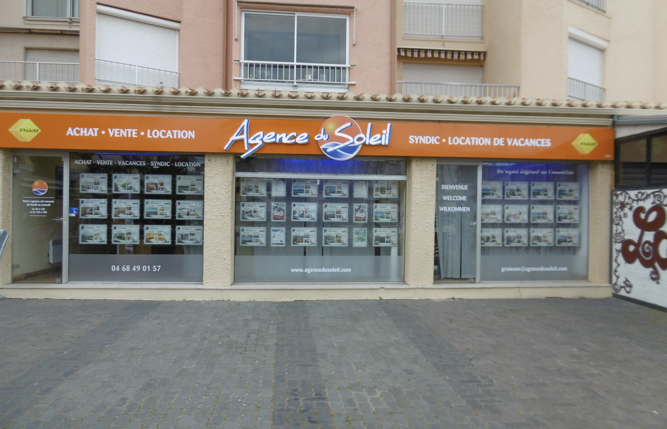 Agence immobilière AGENCE DU SOLEIL PORT-GRUISSAN à Gruissan